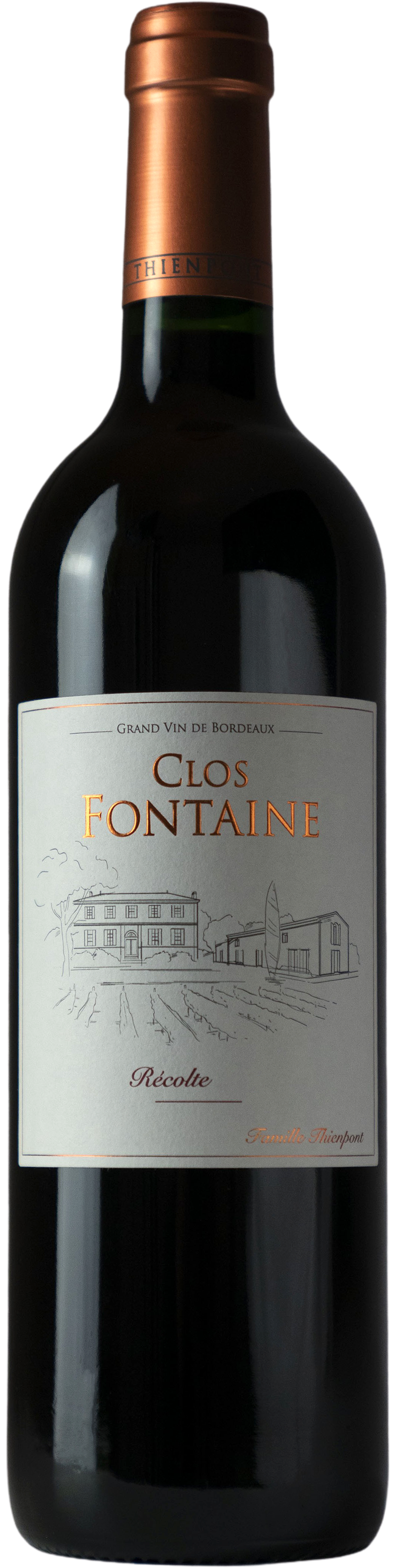 2018 Château Clos Fontaine AOC 0.75l