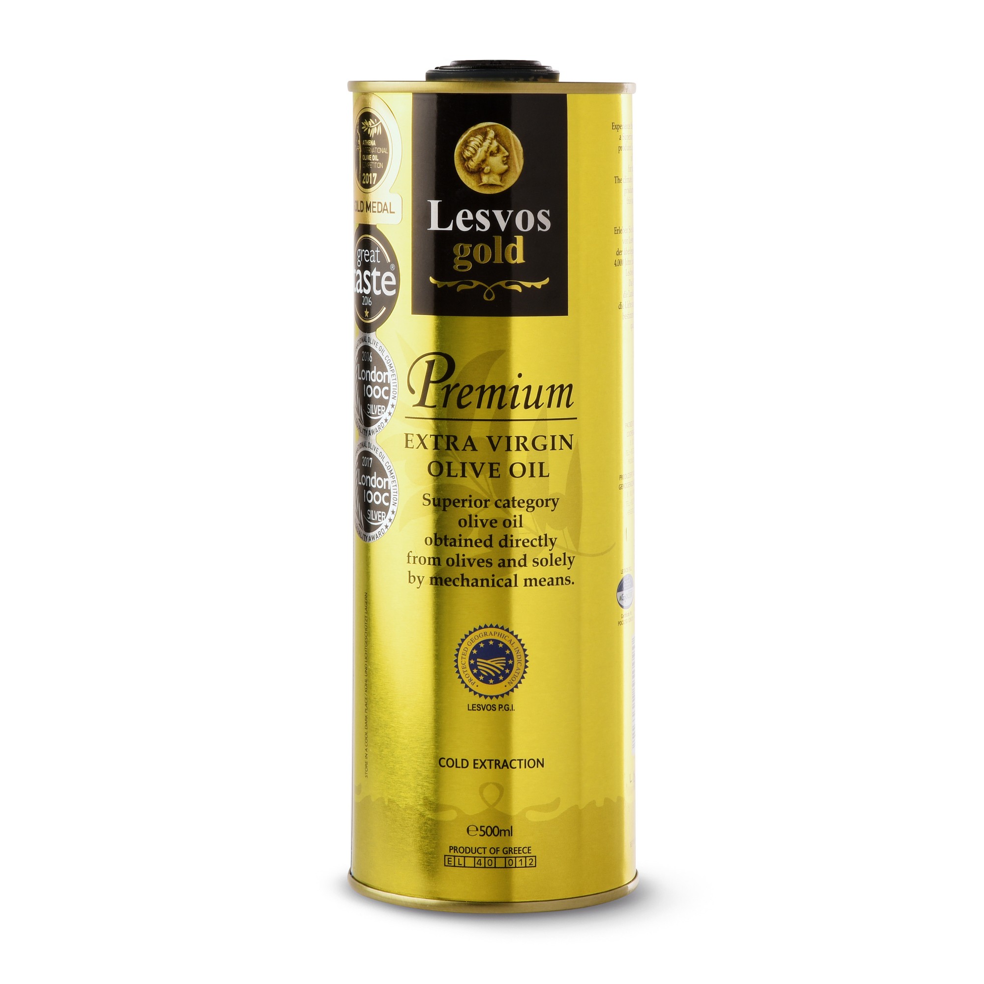 Lesvos Gold Olivenöl PGI 0.5l